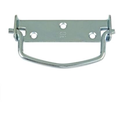 Amig Conjunto de 5 alças multiusos 100 x 27 mm, ideal para bagagens, móveis, gavetas ou caixas de ferramentas Durável e resistente aço zinco Amig Conjunto de 5 alças multiusos 100 x 27 mm, ideal para bagagens, móveis, gavetas ou caixas de ferramentas Durável e resistente aço zinco