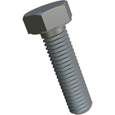 Keple M10 x 40 Parafusos de cabeça hexagonal, parafusos hexagonais métricos, parafusos de cabeça para construção metálica, automotiva, máquinas, aço galvanizado Class 8,8 DIN933 10 mm x 40 mm (embalagem de Keple M10 x 40 Parafusos de cabeça hexagonal, parafusos hexagonais métricos, parafusos de cabeça para construção metálica, automotiva, máquinas, aço galvanizado Class 8,8 DIN933 10 mm x 40 mm (embalagem de