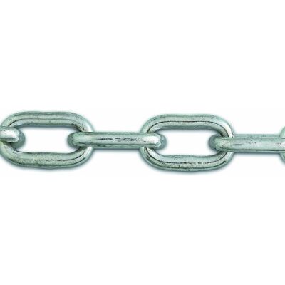 Chapuis Corrente soldada de elo curto aço galvanizado 20 kg diâmetro 2 mm comprimento 2,5 m Chapuis Corrente soldada de elo curto aço galvanizado 20 kg diâmetro 2 mm comprimento 2,5 m