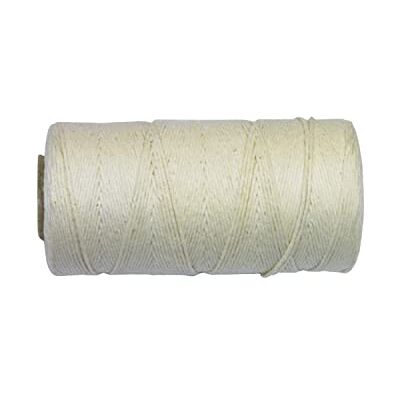 Amig Bobina de fio de algodão torcido branco Mod.20200 bobina de fibra natural multiusos ideal para trabalhos manuais, artesanato, bricolagem, embalagem e amarração, medidas: Ø 0,8 mm x 50 g Amig Bobina de fio de algodão torcido branco Mod.20200 bobina de fibra natural multiusos ideal para trabalhos manuais, artesanato, bricolagem, embalagem e amarração, medidas: Ø 0,8 mm x 50 g