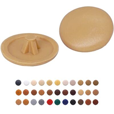 Marcopol Embalagem de 50 tampas de rosca Pozi de 12 mm de diâmetro, tampas de plástico com clipe de cabeça Pozidriv, tampa decorativa para móveis (50, castanho S19) Marcopol Embalagem de 50 tampas de rosca Pozi de 12 mm de diâmetro, tampas de plástico com clipe de cabeça Pozidriv, tampa decorativa para móveis (50, castanho S19)