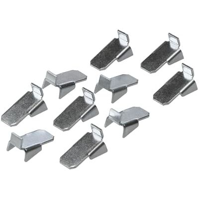 Gedotec Suportes de tablet Dimensões: 10 x 18 x 9 mm VARI 20 peças de suportes de tablet para pendurar carga pesada aço galvanizado armários de prateleira armário Gedotec Suportes de tablet Dimensões: 10 x 18 x 9 mm VARI 20 peças de suportes de tablet para pendurar carga pesada aço galvanizado armários de prateleira armário