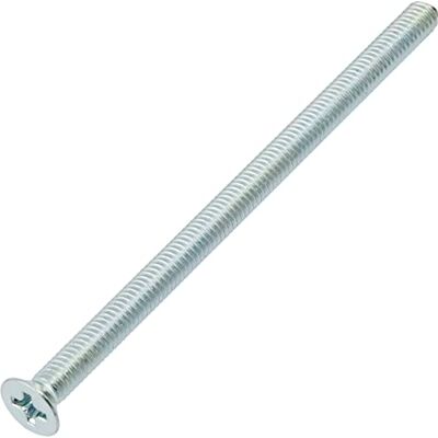 AERZETIX C59668 Conjunto de 10 parafusos de metal M4 x 70 mm com cabeça fresada PH2 DIN 965 em aço carbono dureza 4.8 acabamento galvanizado para fixação de parafuso e montagem de AERZETIX C59668 Conjunto de 10 parafusos de metal M4 x 70 mm com cabeça fresada PH2 DIN 965 em aço carbono dureza 4.8 acabamento galvanizado para fixação de parafuso e montagem de