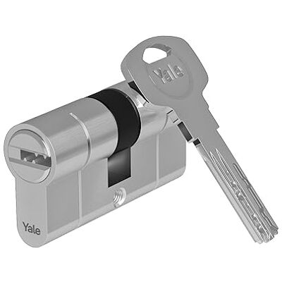Yale YC2100 Cilindro de fechadura de embraiagem, YC2100 DB 40X40 NI Yale YC2100 Cilindro de fechadura de embraiagem, YC2100 DB 40X40 NI