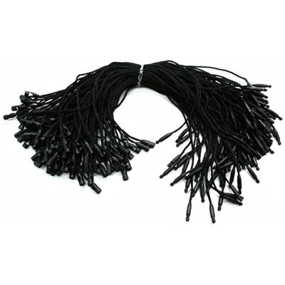 Trimming Shop Nylon corda pendurar etiquetas com fecho de bloqueio para etiquetas segurança etiquetas fecho 7 polegadas preto preto, pack of 100 Trimming Shop Nylon corda pendurar etiquetas com fecho de bloqueio para etiquetas segurança etiquetas fecho 7 polegadas preto preto, pack of 100