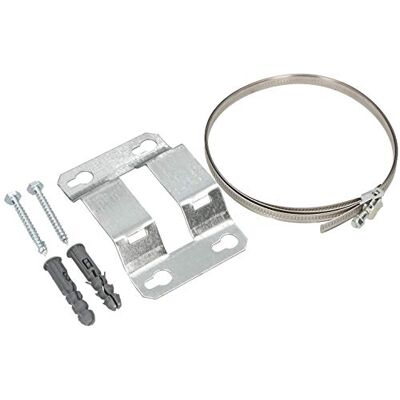 KOTARBAU ® Suporte de parede ajustável de até 380 mm de diâmetro para depósito de expansão, depósito de compensação, caldeira a pressão, montagem em parede, suporte de parede KOTARBAU ® Suporte de parede ajustável de até 380 mm de diâmetro para depósito de expansão, depósito de compensação, caldeira a pressão, montagem em parede, suporte de parede
