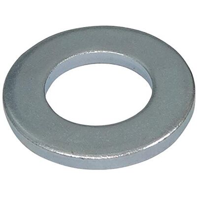 AERZETIX C44509 Conjunto de 100 arruelas planas M12 espessura 2,4 mm DIN125 para parafusos/parafusos M12 em aço galvanizado cor prata montagem porca vedação fixação ferragens AERZETIX C44509 Conjunto de 100 arruelas planas M12 espessura 2,4 mm DIN125 para parafusos/parafusos M12 em aço galvanizado cor prata montagem porca vedação fixação ferragens