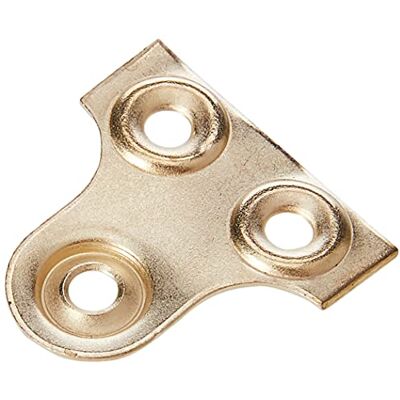 Merriway Placa de vidro redonda de 19 mm, latão prateado (embalagem de 25) Merriway Placa de vidro redonda de 19 mm, latão prateado (embalagem de 25)