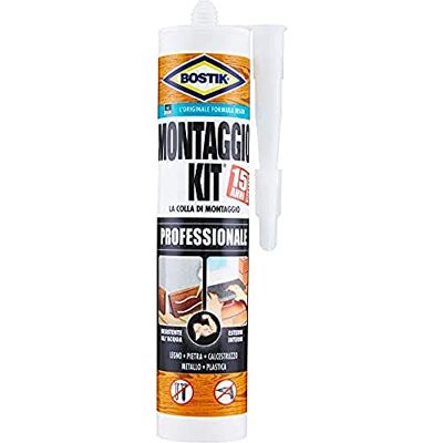 Bostik Kit de montagem profissional, cartucho de 350 g Bostik Kit de montagem profissional, cartucho de 350 g