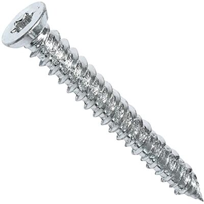 AERZETIX Conjunto de 100 parafusos de fixação direta para betão Ø 7,5 x 42 mm cabeça fresada cónica com impressão estrela T30 fixação direta sem buchas C48378 AERZETIX Conjunto de 100 parafusos de fixação direta para betão Ø 7,5 x 42 mm cabeça fresada cónica com impressão estrela T30 fixação direta sem buchas C48378