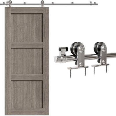 CCJH 183CM Calha para Porta de Correr Kit de Acessórios para Portas de Correr, Aço Inoxidável Kit CCJH 183CM Calha para Porta de Correr Kit de Acessórios para Portas de Correr, Aço Inoxidável Kit