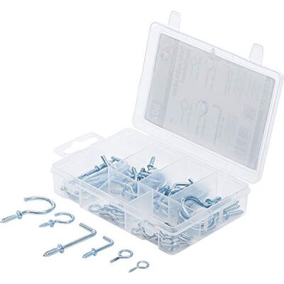 BGS Do it yourself BGS Diy Variedade de alcaiatas 80 peças BGS Do it yourself BGS Diy Variedade de alcaiatas 80 peças