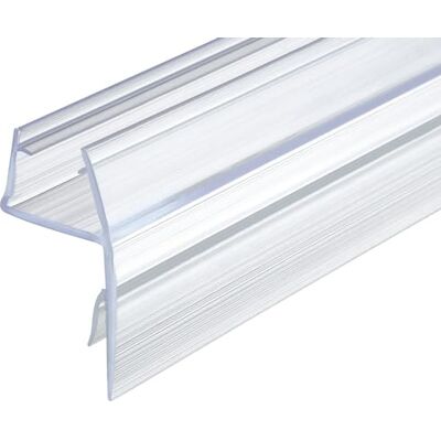 Gedotec Junta de substituição de 180°, junta de chuveiro de 10-12 mm, junta de porta de vidro para divisórias de chuveiro, divisórias de chuveiro, junta labial de plástico PVC transparente, Gedotec Junta de substituição de 180°, junta de chuveiro de 10-12 mm, junta de porta de vidro para divisórias de chuveiro, divisórias de chuveiro, junta labial de plástico PVC transparente,