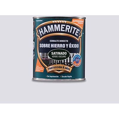 Hammerite Verde escuro, verde escuro, 750 ml (embalagem de 1) Hammerite Verde escuro, verde escuro, 750 ml (embalagem de 1)