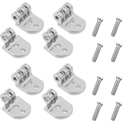 Be In Your Mind Dobradiças para óculos de 6 mm reparação de armação de pino Be In Your Mind Dobradiças para óculos de 6 mm reparação de armação de pino