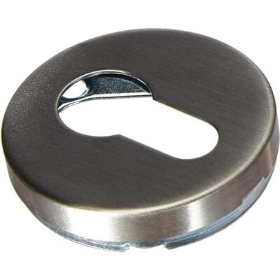 Bricard Par de rosetas (aço inoxidável, para porta de entrada) Bricard Par de rosetas (aço inoxidável, para porta de entrada)