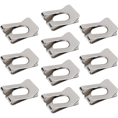 Create idea 10 peças prendedores clipe garfo para diâmetro pino M6 sutiãs velocidade níquel 65 manganês grampos de porca em U parafusos (14,2 x 11,3 x 6 mm) Create idea 10 peças prendedores clipe garfo para diâmetro pino M6 sutiãs velocidade níquel 65 manganês grampos de porca em U parafusos (14,2 x 11,3 x 6 mm)