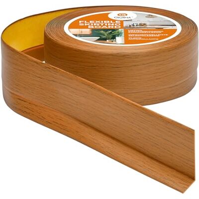 Garmin Rodapés flexível auto-adesivo, 50 mm x 20 mm, rodapé de PVC, moldagem flexível, fita dobrável para cozinha, casa de banho, parede e chão, decorativo (carvalho rústico, 25 m) Garmin Rodapés flexível auto-adesivo, 50 mm x 20 mm, rodapé de PVC, moldagem flexível, fita dobrável para cozinha, casa de banho, parede e chão, decorativo (carvalho rústico, 25 m)
