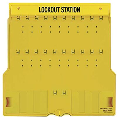 Master Lock Estação coberta para 20 cadeados Master Lock Estação coberta para 20 cadeados