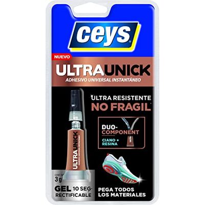 ceys Ultraunick pegamente instantâneo Adesivo universal instantâneo Ultra resistente cola todos os tipos de materiais 3GR ceys Ultraunick pegamente instantâneo Adesivo universal instantâneo Ultra resistente cola todos os tipos de materiais 3GR