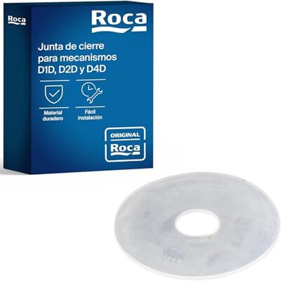 Roca AH0007100R Kit de junta plana 16 x 66,4X (1 unidade) substituição coleção de casa de banho porcelana mecanismos, cores sortidas Roca AH0007100R Kit de junta plana 16 x 66,4X (1 unidade) substituição coleção de casa de banho porcelana mecanismos, cores sortidas
