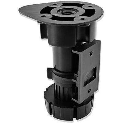 Mprofi MT ® 20 peças Pernas para móveis 100 mm 160 mm, pernas ajustáveis para móveis, cozinha, mesa, armário, pés de cozinha, pés para móveis, sofá, plástico, regulável Mprofi MT ® 20 peças Pernas para móveis 100 mm 160 mm, pernas ajustáveis para móveis, cozinha, mesa, armário, pés de cozinha, pés para móveis, sofá, plástico, regulável