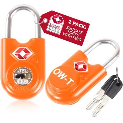 OW-Travel Cadeado com Chave TSA. Fechaduras para bagagem. Cadeado para Cacifo. Candados para mochilas e bagagens. Cadeado Cacifo Ginásio. Cadeado TSA de segurança para equipamento com Chaves, 42b OW-Travel Cadeado com Chave TSA. Fechaduras para bagagem. Cadeado para Cacifo. Candados para mochilas e bagagens. Cadeado Cacifo Ginásio. Cadeado TSA de segurança para equipamento com Chaves, 42b