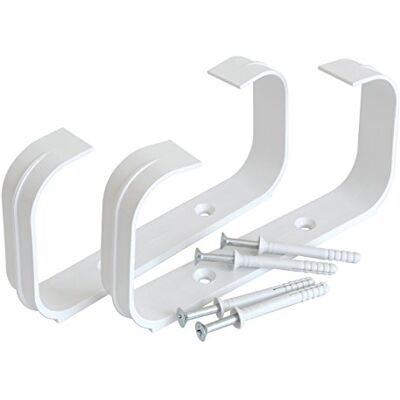 La Ventilazione Ventilação NR. 2 suportes fermatubo com parafusos e buchas para tubo retangular, 150 x 70 mm La Ventilazione Ventilação NR. 2 suportes fermatubo com parafusos e buchas para tubo retangular, 150 x 70 mm
