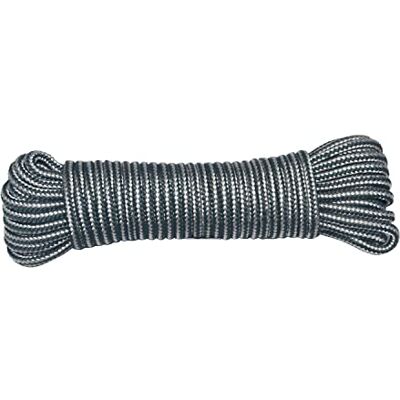 Amig Corda trançada de polipropileno branco e verde Mod.20130 Cordão multiusos ideal para bricolage em casa, construção, pesca ou náutica, jardinagem ou agricultura, medidas: Ø 4 mm x 10 m Amig Corda trançada de polipropileno branco e verde Mod.20130 Cordão multiusos ideal para bricolage em casa, construção, pesca ou náutica, jardinagem ou agricultura, medidas: Ø 4 mm x 10 m