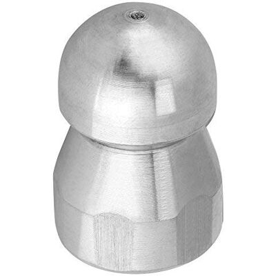 Zerodis Bocal drenagem 3/8 aço inoxidável Bocal drenagem de aço inoxidável, rosca 3,8, resistente ao desgaste, para limpeza tubos Zerodis Bocal drenagem 3/8 aço inoxidável Bocal drenagem de aço inoxidável, rosca 3,8, resistente ao desgaste, para limpeza tubos