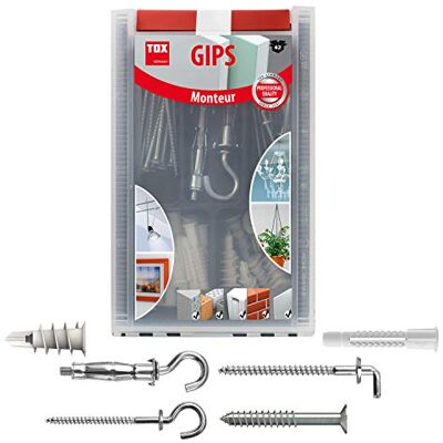 TOX Variedade oca Monteur Gips 62 peças, 1 peça, TOX Variedade oca Monteur Gips 62 peças, 1 peça,