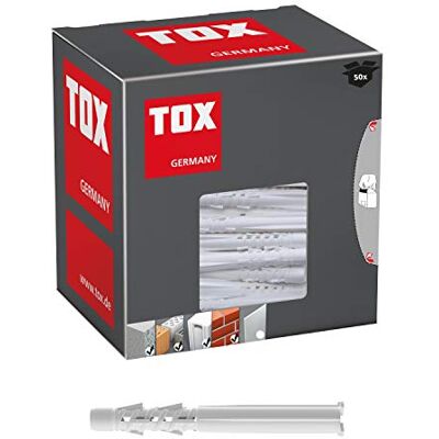 TOX Taco universal para molduras Tetrafix XL, 8 x 80 mm, 50 peças, TOX Taco universal para molduras Tetrafix XL, 8 x 80 mm, 50 peças,