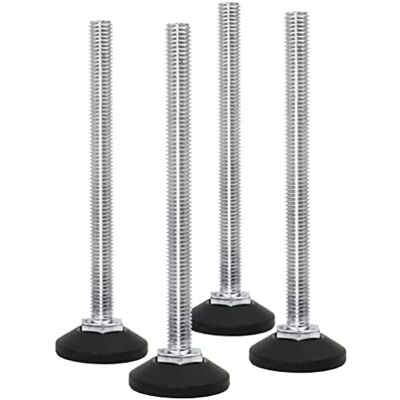 Design61 4 parafusos de ajuste Ø 38 mm com parafusos de ajuste galvanizados M10 x 120 mm Design61 4 parafusos de ajuste Ø 38 mm com parafusos de ajuste galvanizados M10 x 120 mm