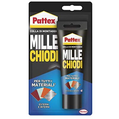 Pattex 1511329 Millechiodi Water Resistant Blister, 100 g Pattex 1511329 Millechiodi Water Resistant Blister, 100 g