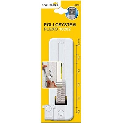 Schellenberg Placa de cobertura FLEXO Maxi, 6 distância entre orifícios entre 105 e 160 mm, branco Schellenberg Placa de cobertura FLEXO Maxi, 6 distância entre orifícios entre 105 e 160 mm, branco