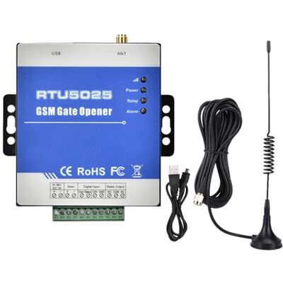 Sonew RTU5025 Controlador de acesso à porta GSM, abertura de porta de correr, abertura de porta à distância garagem do operador remoto, caraterísticas da função de armada automática Sonew RTU5025 Controlador de acesso à porta GSM, abertura de porta de correr, abertura de porta à distância garagem do operador remoto, caraterísticas da função de armada automática