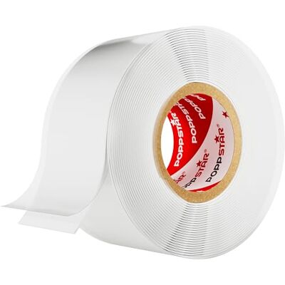 POPPSTAR Fita de silicone autoadesiva, ideal como fita de reparação, fita isolante e fita de vedação (estanque, hermética), preto, diferentes tamanhos. POPPSTAR Fita de silicone autoadesiva, ideal como fita de reparação, fita isolante e fita de vedação (estanque, hermética), preto, diferentes tamanhos.