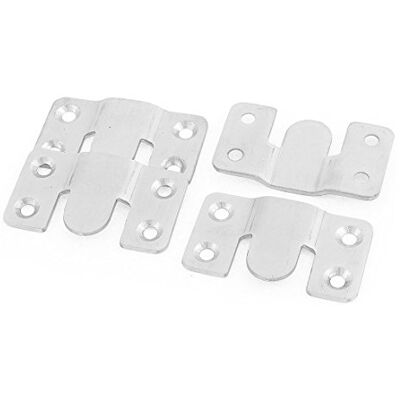 uxcell sourcingmap 4 peças 54 mm x 30 mm x 2 mm aço inoxidável gancho de móveis sofá foto moldura de entrelaçar suporte conector uxcell sourcingmap 4 peças 54 mm x 30 mm x 2 mm aço inoxidável gancho de móveis sofá foto moldura de entrelaçar suporte conector