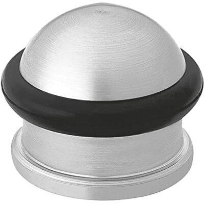 Amig Batente de aço inoxidável com borracha 18/8 para portas de passagem, inclui acessórios de fixação bloqueadores de porta evita impactos e protege a parede Amig Batente de aço inoxidável com borracha 18/8 para portas de passagem, inclui acessórios de fixação bloqueadores de porta evita impactos e protege a parede