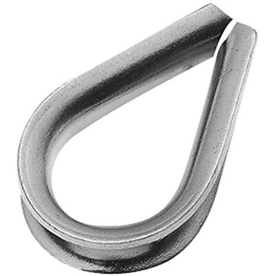 DOJA Barcelona DOJA Industrial Guardacabos de Aço M3 PACOTE 50 Dedales para Corda ou Cabo Metálicos Aço Galvanizado Tamanho 3mm Uso: Abraçadeiras para cabo de aço, Cabos Tendedero, Corda de Escalada DOJA Barcelona DOJA Industrial Guardacabos de Aço M3 PACOTE 50 Dedales para Corda ou Cabo Metálicos Aço Galvanizado Tamanho 3mm Uso: Abraçadeiras para cabo de aço, Cabos Tendedero, Corda de Escalada