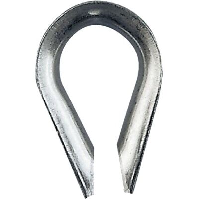 Chapuis Lote de 10 guarda-chuvas aço galvanizado, para cabo de 7 mm de diâmetro Chapuis Lote de 10 guarda-chuvas aço galvanizado, para cabo de 7 mm de diâmetro
