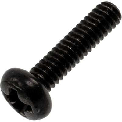 AERZETIX Conjunto de 25 parafusos metálicos M2 x 8 mm com cabeça PH1 para montagem e fixação de elementos metálicos, aço preto AERZETIX Conjunto de 25 parafusos metálicos M2 x 8 mm com cabeça PH1 para montagem e fixação de elementos metálicos, aço preto