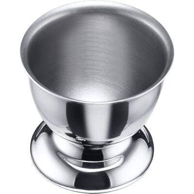 Westmark 4 ovos, com pé, empilháveis, Ø 5 cm, aço inoxidável, prateado, Westmark 4 ovos, com pé, empilháveis, Ø 5 cm, aço inoxidável, prateado,