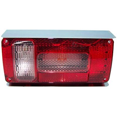 Berger & Schröter Suporte de iluminação conjunto para portabicicletas traseiro cesta galvanizado Berger & Schröter Suporte de iluminação conjunto para portabicicletas traseiro cesta galvanizado