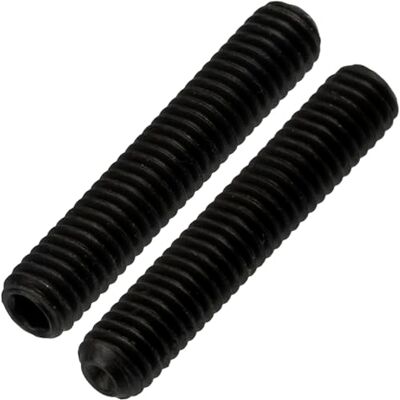 AERZETIX Conjunto de 10 parafusos de bloqueio sem cabeça M3X16 mm com extremidade côncava tigela 6 lados ocos de aço cor preta AERZETIX Conjunto de 10 parafusos de bloqueio sem cabeça M3X16 mm com extremidade côncava tigela 6 lados ocos de aço cor preta