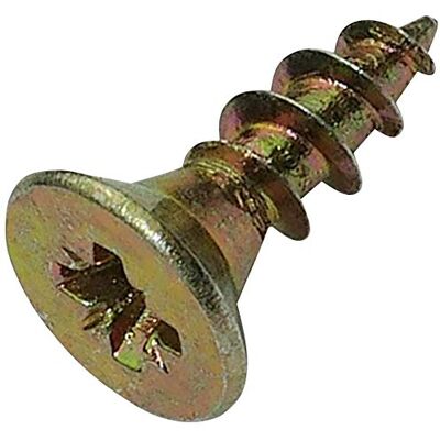 AERZETIX Conjunto de 100 Parafuso para madeira Ø 3 x 10 mm, aço latão metal cabeça fresada, impressão Cruciforme Pozidriv cor latão C45138 AERZETIX Conjunto de 100 Parafuso para madeira Ø 3 x 10 mm, aço latão metal cabeça fresada, impressão Cruciforme Pozidriv cor latão C45138