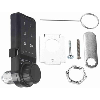 FTVOGUE Touch Digital Keypad Lock fechadura eletrónica fechadura de senha bloqueio de acesso armário de segurança armário codificado (L = 30) para agentes escolas SPA/sauna FTVOGUE Touch Digital Keypad Lock fechadura eletrónica fechadura de senha bloqueio de acesso armário de segurança armário codificado (L = 30) para agentes escolas SPA/sauna