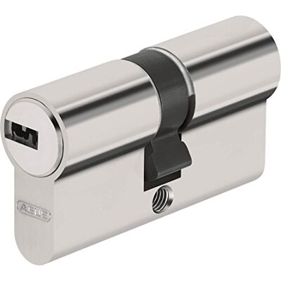 ABUS Cilindro de porta com chave, 30x45 mm, prateado ABUS Cilindro de porta com chave, 30x45 mm, prateado