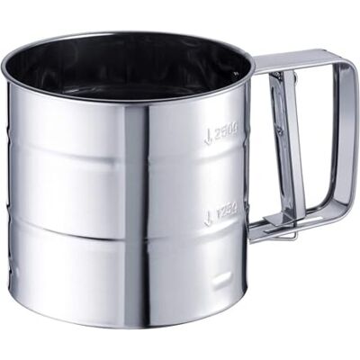 Westmark Peneira para farinha e açúcar em pó, Com alça, Inox, Prata, Westmark Peneira para farinha e açúcar em pó, Com alça, Inox, Prata,