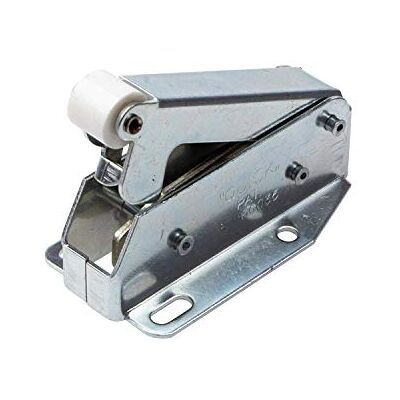 Gedotec Federschnapper Mini-Quick Automático rápido fechadura de porta Möbel-schnäpper aço niquelado, Federschnapp-Verschluss para parafusos, 1 peça Druck-öffner para gavetas e armários Gedotec Federschnapper Mini-Quick Automático rápido fechadura de porta Möbel-schnäpper aço niquelado, Federschnapp-Verschluss para parafusos, 1 peça Druck-öffner para gavetas e armários